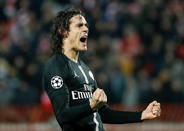 Edinson Cavani didn't have a stellar month